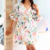 MADDIE FLORAL SHORT DRESS