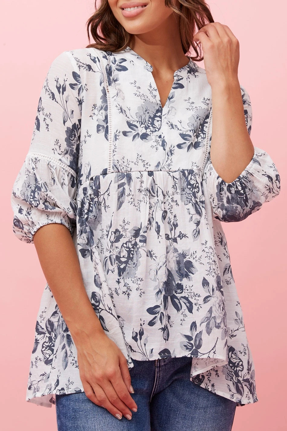 BRANDI FLORAL PRINT TOP - Image 5