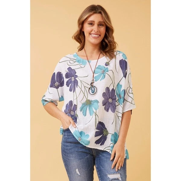 LIBBY FLORAL TOP - Image 17