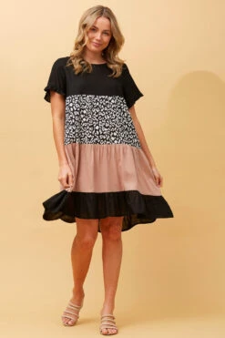 KELLY TIERED BABYDOLL DRESS