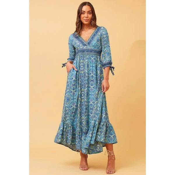 Stella JASMINE PAISLEY BOHO MAXI DRESS - Image 8