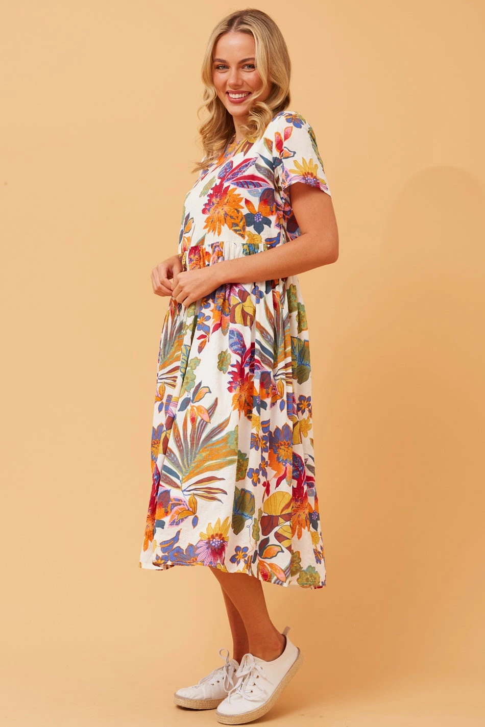 ROZINA FLORAL PRINT DRESS - Image 2