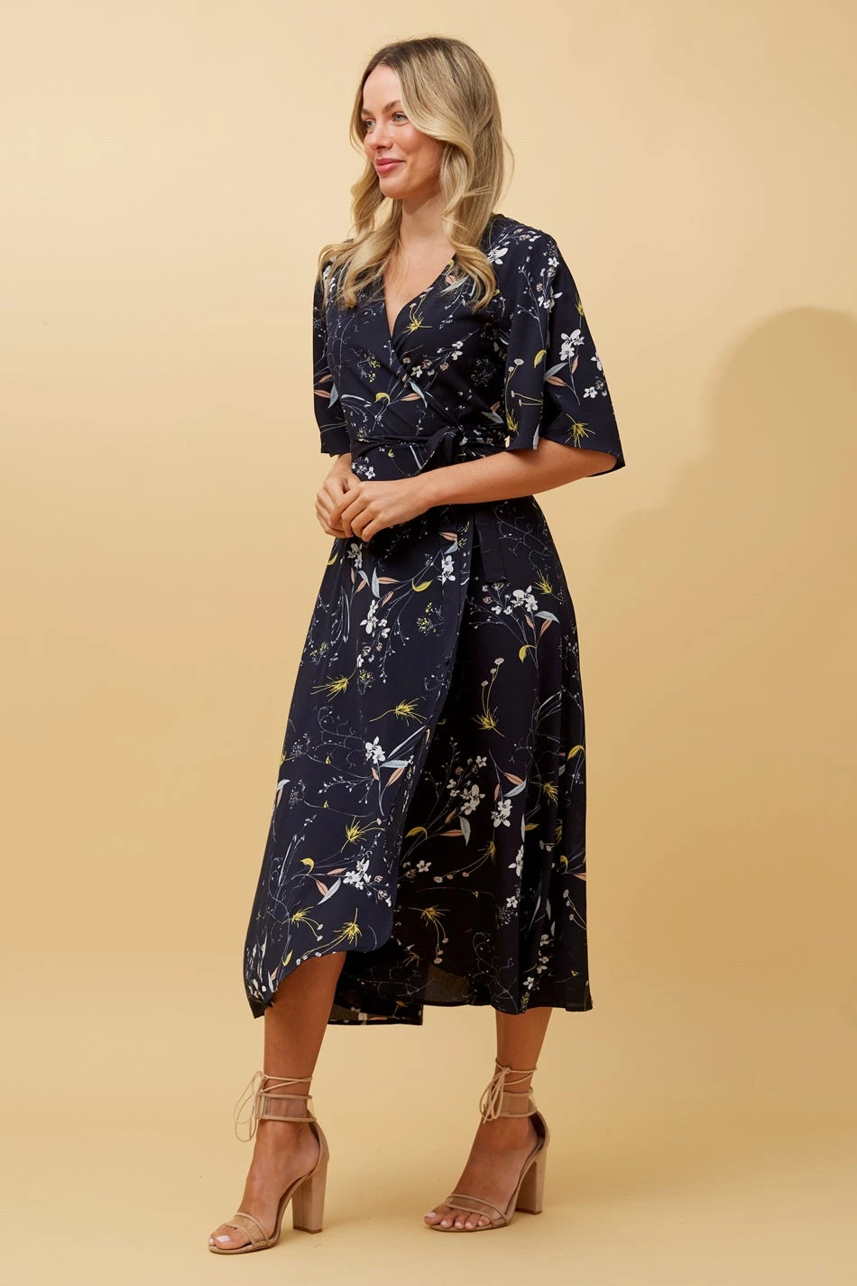 AVALON FLORAL WRAP DRESS - Image 6