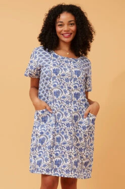 BELITA FLORAL PRINT DRESS
