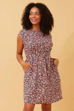 ISABELLE FLORAL SMOCK DRESS