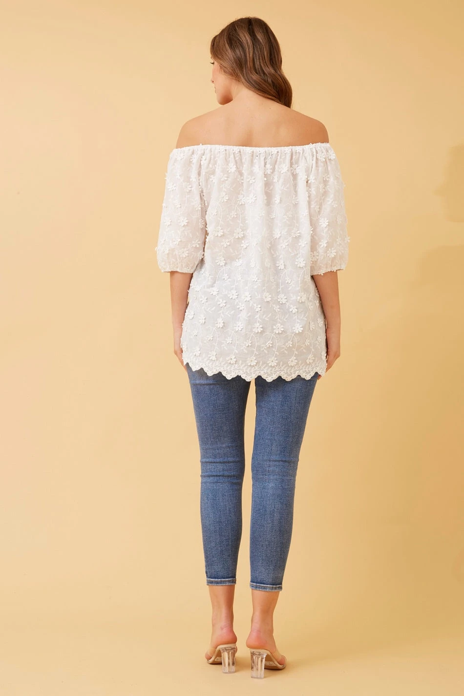 MARLENE FLORAL LACE TOP - Image 6