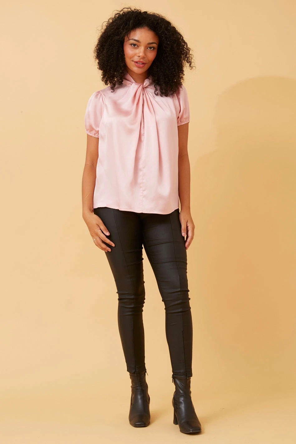 ANNE SATIN TOP - Image 4